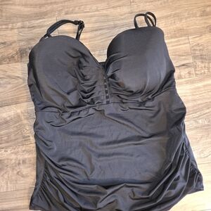 Cacique Black Women's Top Swim